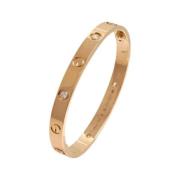 Pre-owned Rose Gold bracelets Cartier Vintage , Yellow , Dames