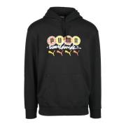 Katoenen Sweatshirt Puma , Black , Heren