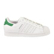 Leren Sneakers met Rubberen Zool Adidas , White , Dames