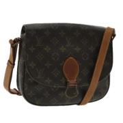 Pre-owned Canvas louis-vuitton-bags Louis Vuitton Vintage , Brown , Da...