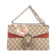 Pre-owned Canvas gucci-bags Gucci Vintage , Beige , Dames