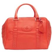 Pre-owned Leather handbags Mulberry Pre-owned , Red , Dames