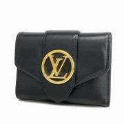 Pre-owned Fabric wallets Louis Vuitton Vintage , Black , Dames