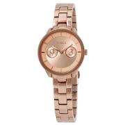 Roze Roestvrij Stalen Kwartshorloge Furla , Brown , Dames