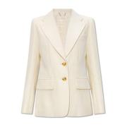 Single-breasted blazer Chloé , Beige , Dames