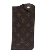 Pre-owned Canvas wallets Louis Vuitton Vintage , Brown , Dames