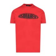 T-Shirts Dsquared2 , Red , Heren