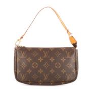 Pre-owned Canvas louis-vuitton-bags Louis Vuitton Vintage , Brown , Da...