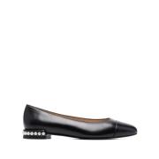 Kalfsleren Ballerinas Stuart Weitzman , Black , Dames