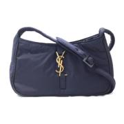 Pre-owned Canvas shoulder-bags Yves Saint Laurent Vintage , Blue , Dam...