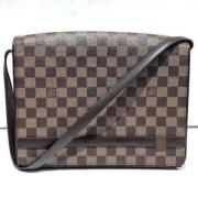 Pre-owned Fabric shoulder-bags Louis Vuitton Vintage , Brown , Dames