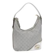 Pre-owned Canvas gucci-bags Gucci Vintage , Yellow , Dames