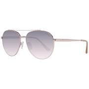 Gouden Aviator Zonnebril voor Vrouwen Guess , Yellow , Dames