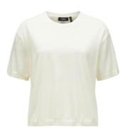 Merino Wol Ivory Sweater Theory , White , Dames