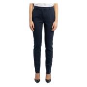 Skinny Trousers Max Mara Studio , Blue , Dames