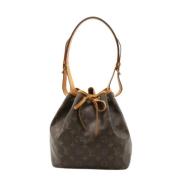 Pre-owned Canvas shoulder-bags Louis Vuitton Vintage , Brown , Dames