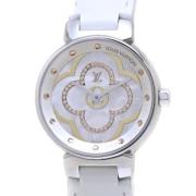 Pre-owned Metal watches Louis Vuitton Vintage , White , Dames