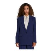 Blazer Blue Cindysusbbfrida Middeleeuwse Stijl Bruuns Bazaar , Blue , ...