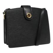 Pre-owned Leather louis-vuitton-bags Louis Vuitton Vintage , Black , D...