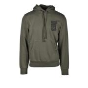 Katoenmix Sweatshirt Diesel , Green , Heren