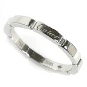 Pre-owned Metal rings Cartier Vintage , White , Dames