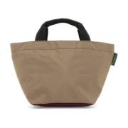 Canvas Winkelmand Cappuccino Stijl Hervé Chapelier , Beige , Dames