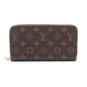 Pre-owned Canvas wallets Louis Vuitton Vintage , Brown , Dames