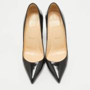 Pre-owned Fabric heels Christian Louboutin Pre-owned , Black , Dames