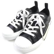 Pre-owned Canvas sneakers Dior Vintage , White , Heren