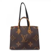 Pre-owned Fabric louis-vuitton-bags Louis Vuitton Vintage , Brown , Da...