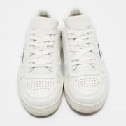 Pre-owned Leather sneakers Prada Vintage , White , Heren