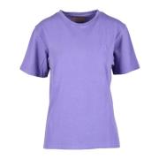 Katoenen T-shirt Autry , Purple , Dames