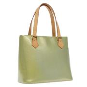 Pre-owned Leather louis-vuitton-bags Louis Vuitton Vintage , Green , D...