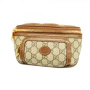 Pre-owned Plastic gucci-bags Gucci Vintage , Brown , Dames