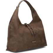 Elegante Taupe Schoudertas Angelica Gianni Chiarini , Beige , Dames