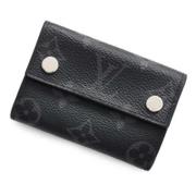 Pre-owned Canvas wallets Louis Vuitton Vintage , Black , Dames