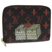 Pre-owned Canvas wallets Louis Vuitton Vintage , Brown , Dames