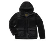 Stijlvol Zwart Jack Blauer , Black , Heren