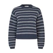 Lineus Sweater Modström , Blue , Dames