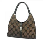 Pre-owned Canvas gucci-bags Gucci Vintage , Brown , Dames