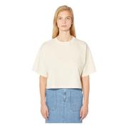 T-shirt Philippe Model , Beige , Dames