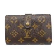 Pre-owned Canvas wallets Louis Vuitton Vintage , Brown , Dames