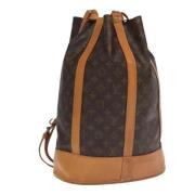 Pre-owned Canvas louis-vuitton-bags Louis Vuitton Vintage , Brown , Da...