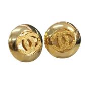 Pre-owned Metal chanel-jewelry Chanel Vintage , Yellow , Dames