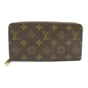 Pre-owned Canvas wallets Louis Vuitton Vintage , Brown , Dames