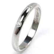 Pre-owned Metal rings Cartier Vintage , Gray , Dames