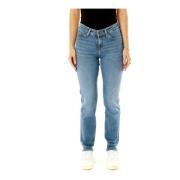 Klassieke Straight Fit Jeans Lee , Blue , Dames