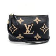 Pre-owned Canvas louis-vuitton-bags Louis Vuitton Vintage , Black , Da...