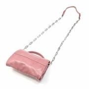 Pre-owned Leather handbags Miu Miu Pre-owned , Pink , Dames