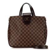 Pre-owned Canvas louis-vuitton-bags Louis Vuitton Vintage , Brown , Da...